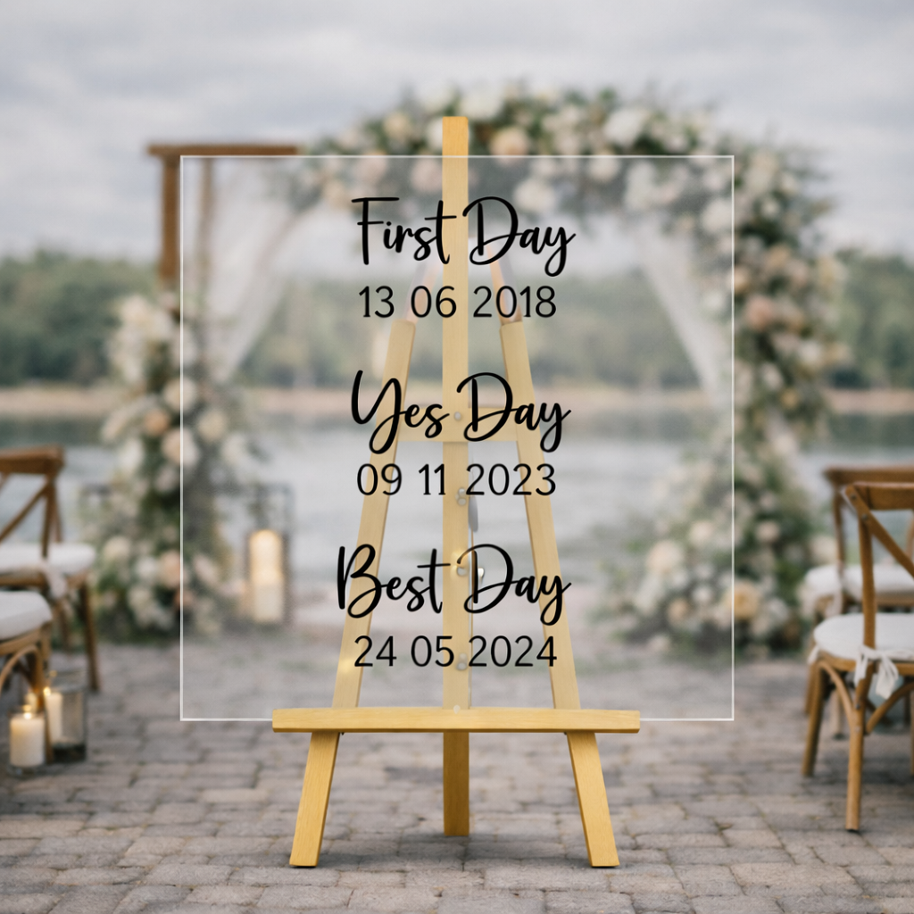 Datumbord klassiek - Afbeelding 2