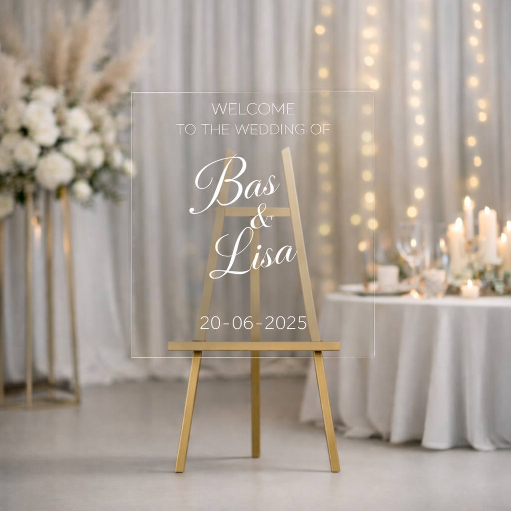 Welkomsbord modern - Afbeelding 2