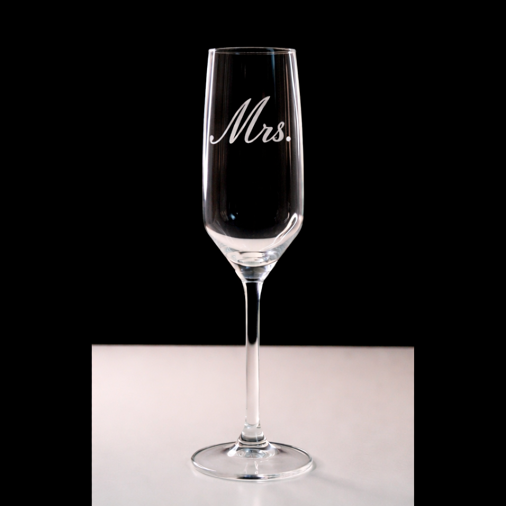 Champagne Glazen Mr&Mrs - Afbeelding 3