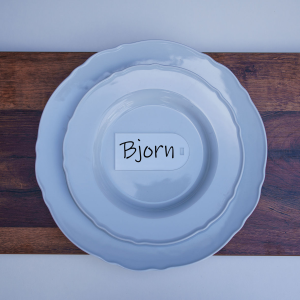 Naamkaarten acryl bohemian