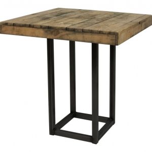 Dinertafel industrieel wit S