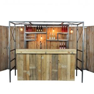 Luxe bar industrieel L