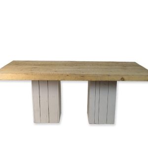 Dinertafel steigerhout Mixed, L