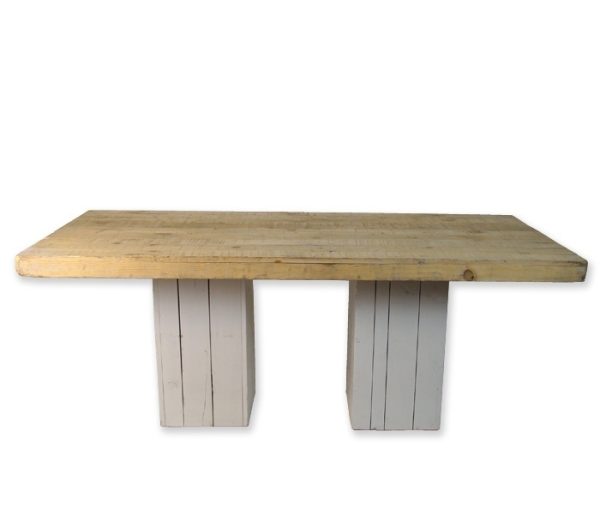Dinertafel steigerhout Mixed, L