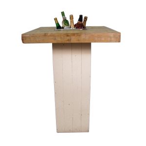 Statafel steigerhout mixed, S met koelbak