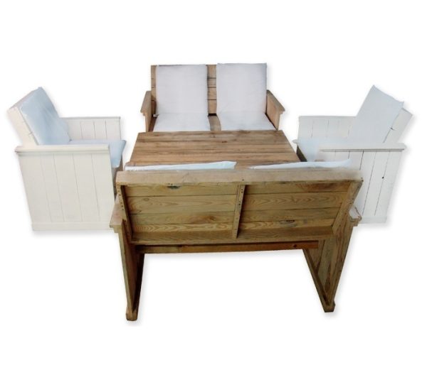 Zithoek steigerhout deluxe mixed