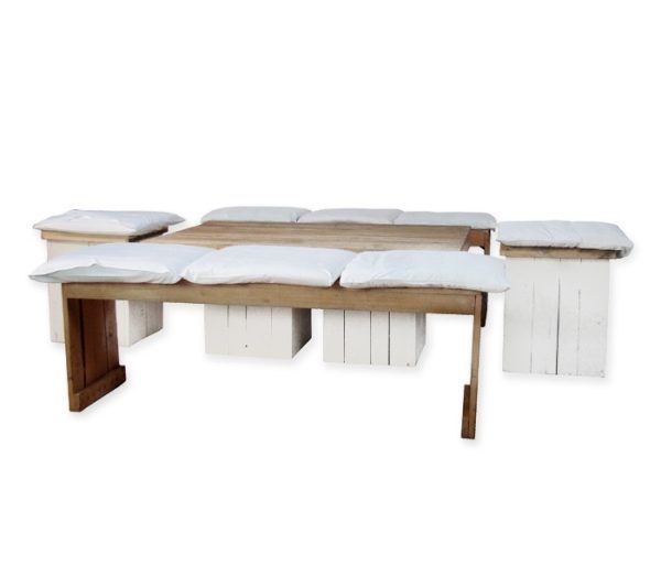 Zithoek steigerhout basic mixed - Afbeelding 2