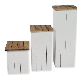 Zuilen steigerhout set Mixed