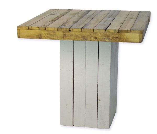Dinertafel steigerhout mixed, S