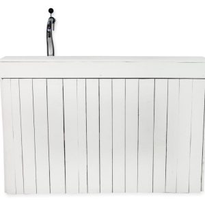 Bar steigerhout basic L wit