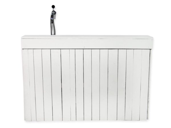 Bar steigerhout basic L wit