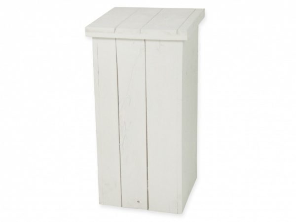 Zuilen steigerhout M wit