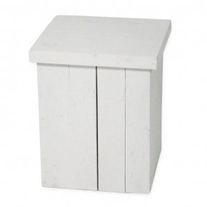 Zuilen steigerhout S wit