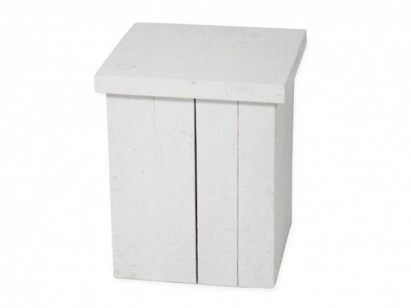 Zuilen steigerhout S wit