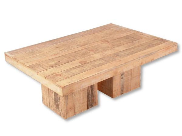 Dinertafel steigerhout naturel, M