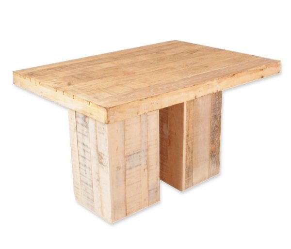 Statafel steigerhout naturel, M