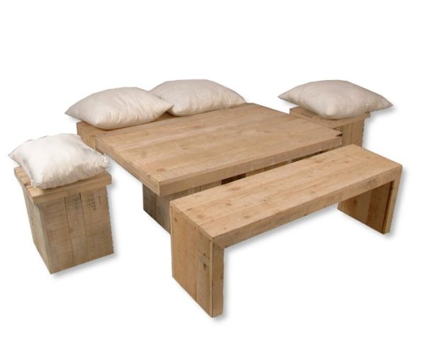 Zithoek steigerhout basic naturel