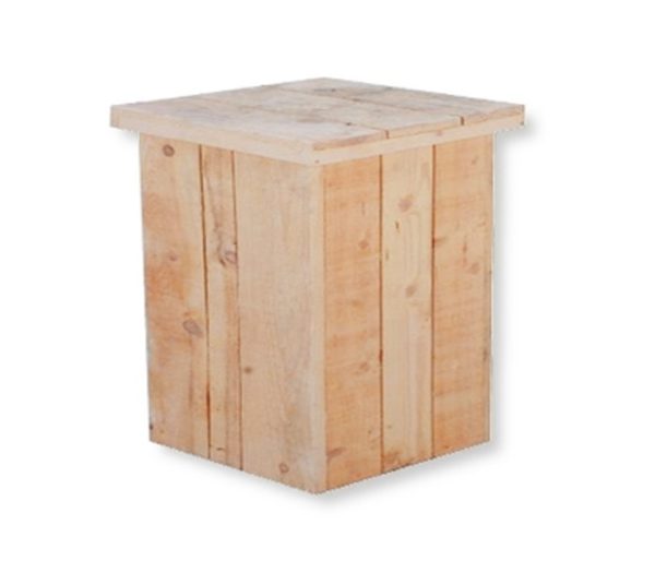 Krukje steigerhout naturel