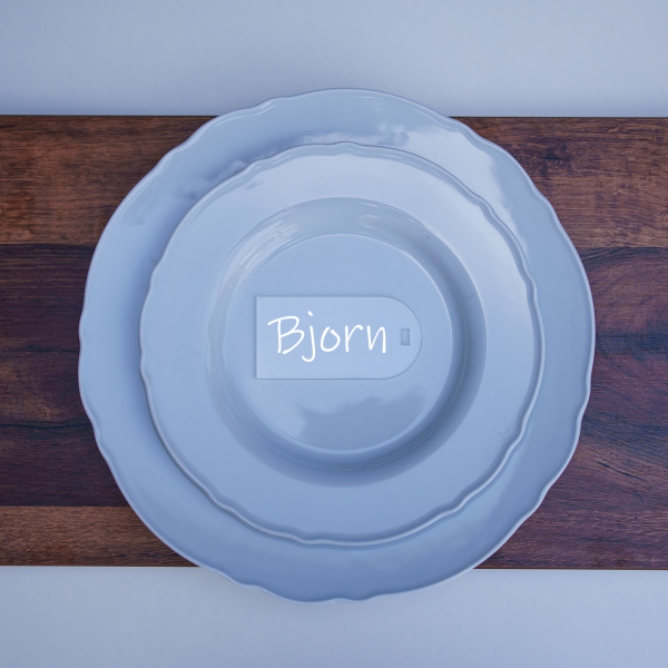 Naamkaarten acryl bohemian - Afbeelding 2